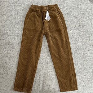 Bonton Kids Brown Corduroy Pants